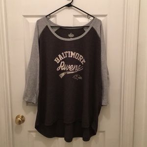 NWOT Baltimore Ravens baseball tee